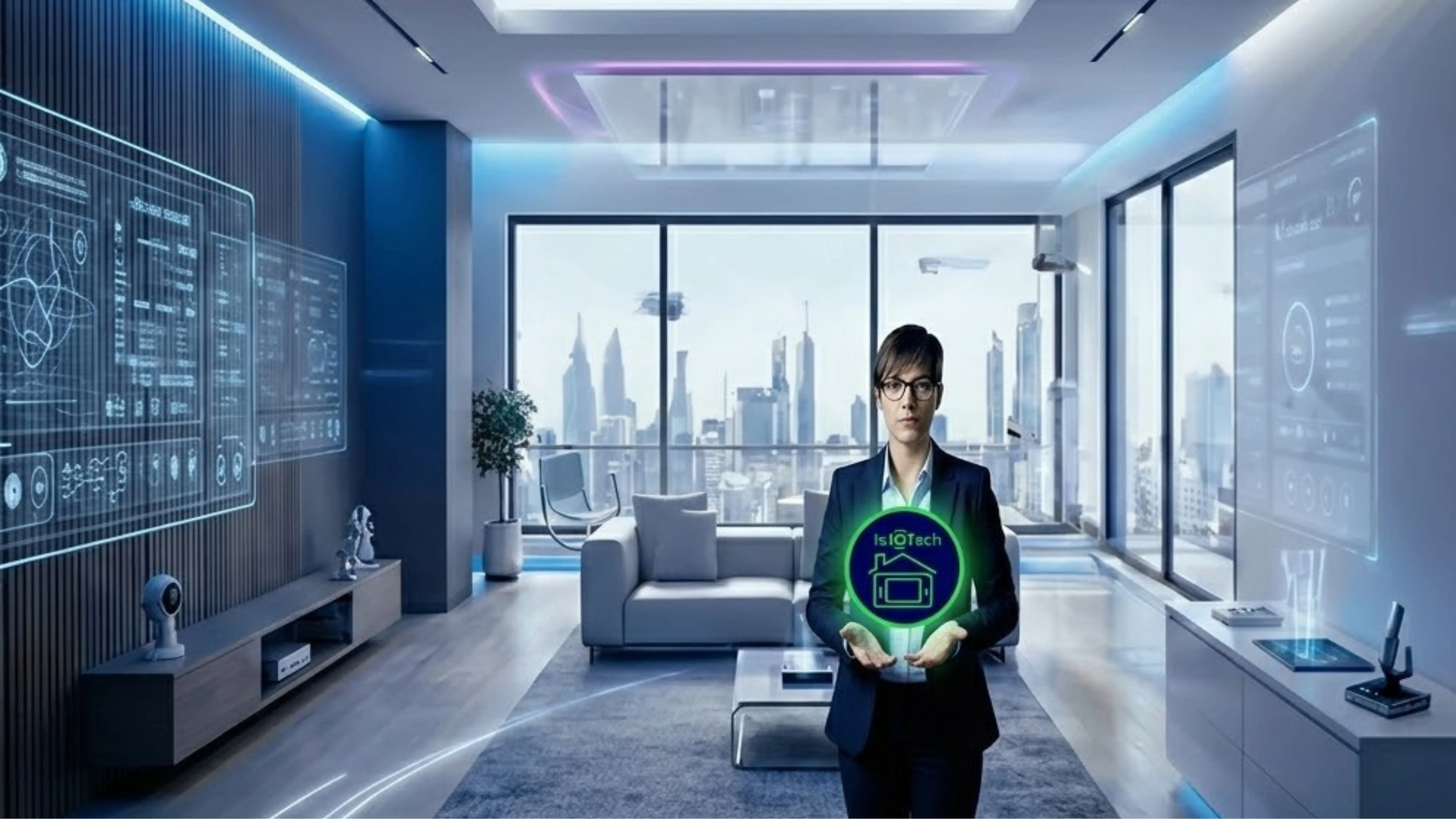 Fondo futurista de IsIOTech